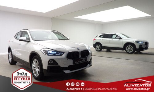 BMW X2 SDRIVE 18i 1.5 ADVANTAGE AUTOMATIQUE 140PS ΕΛΛΗΝΙΚΟ 3ΠΛΗ ΕΓΓΥΗΣΗ MOD:10/2019