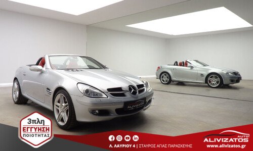 MERCEDES SLK200K 1.8 AMG LIMITED PACK NAVI TV R18 ΔΕΡΜΑ FULL EXTRA 3ΠΛΗ ΕΓΓΥΗΣΗ ΜΟD:10/2004