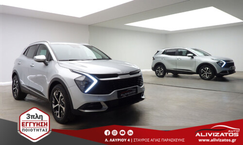 KIA SPORTAGE 1.6 HEV STYLE NEW MODEL AUTOF1 NAVI R18 3ΠΛΗ ΕΓΓΥΗΣΗ ΜΟD:10/2023