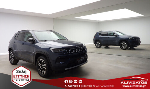 JEEP COMPASS 1.3T PHEV 240PS 4Xe NEW MODEL 60.000KM LIMITED FULL EXTRA 3ΠΛΗ ΕΓΓΥΗΣΗ ΜΟD:07/2023