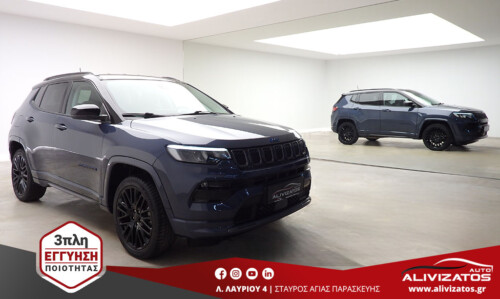 JEEP COMPASS 1.3T PHEV 240PS S 4Xe NEW MODEL 39.000KM FULL EXTRA 3ΠΛΗ ΕΓΓΥΗΣΗ ΜΟD:05/2022