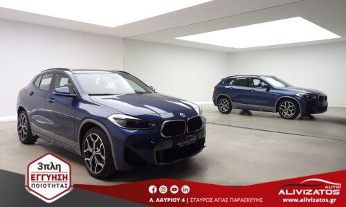 BMW X2 18i 1.5 SDRIVE M-PACK 140PS R19 ΔΕΡΜΑ 33.000KM FULL EXTRA 3ΠΛΗ ΕΓΓΥΗΣΗ MOD:2023